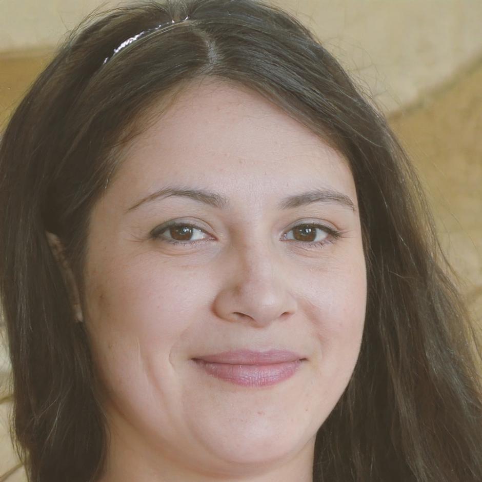 Retrato profesional de la directora de investigación